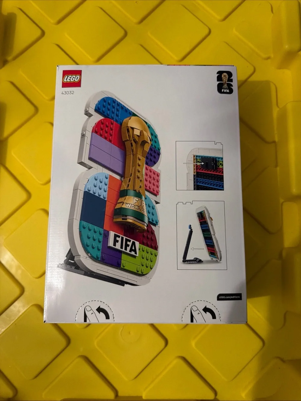 LEGO Multicolor & Gold FIFA Emblem Building Set